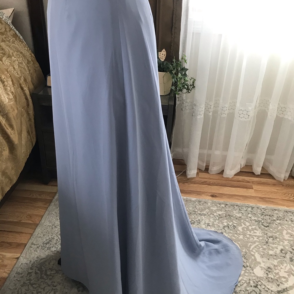 Blue skirt